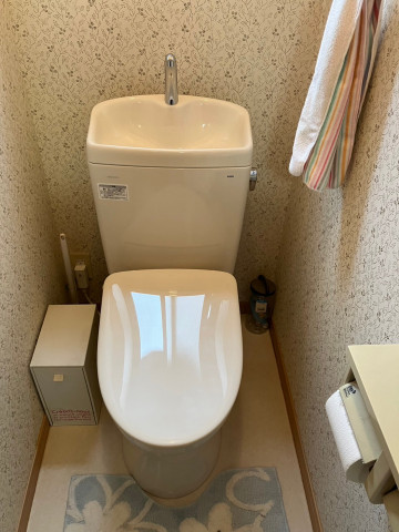 お掃除しやすいトイレ（岡山市　M.M様）