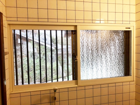 浴室窓リフォーム（岡山県 B様邸）